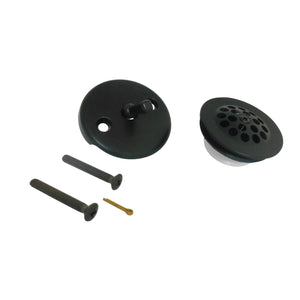Trimscape DTL5305A0 Zinc Alloy Trip Lever Tub Drain Conversion Kit, Matte Black