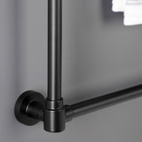 Gallant DTM322430 24-Inch Wall Mount 3-Bar Towel Rack, Matte Black