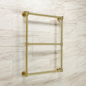 Gallant DTM322437 24-Inch Wall Mount 3-Bar Towel Rack, Brushed Brass