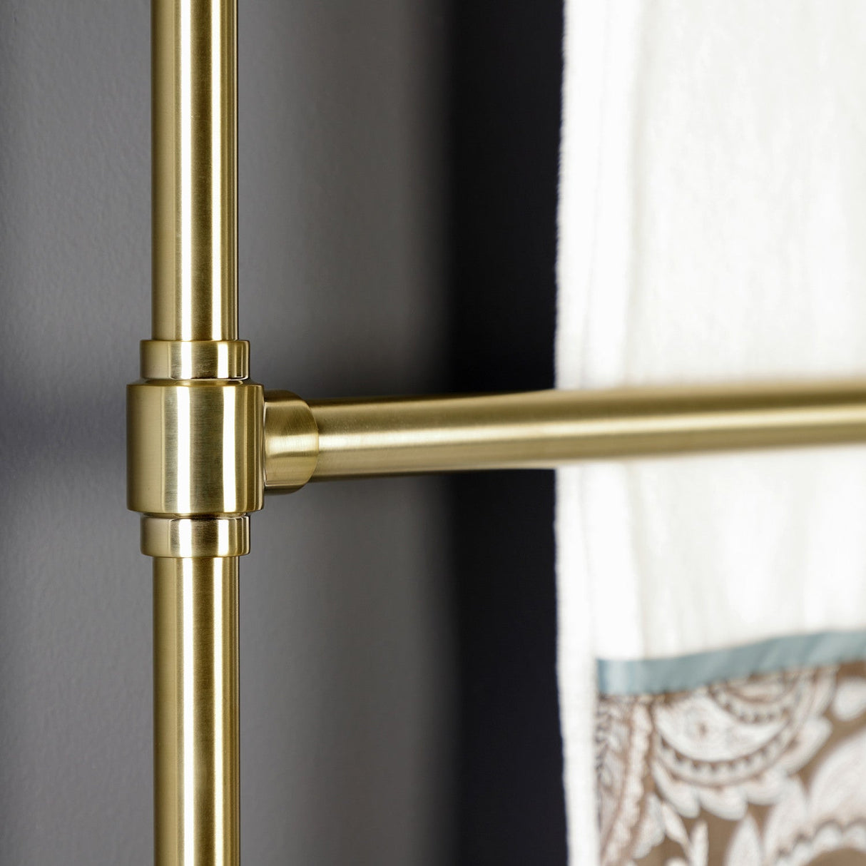 Gallant DTM322437 24-Inch Wall Mount 3-Bar Towel Rack, Brushed Brass