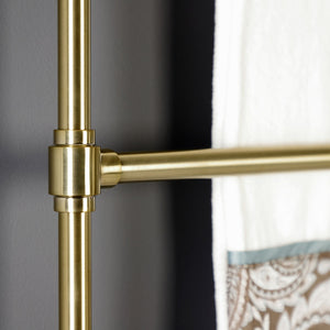 Gallant DTM322437 24-Inch Wall Mount 3-Bar Towel Rack, Brushed Brass