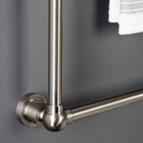 Palatine DTM32243BN 24-Inch Wall Mount 3-Bar Towel Rack, Brushed Nickel