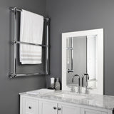 Palatine DTM32243CP 24-Inch Wall Mount 3-Bar Towel Rack, Polished Chrome