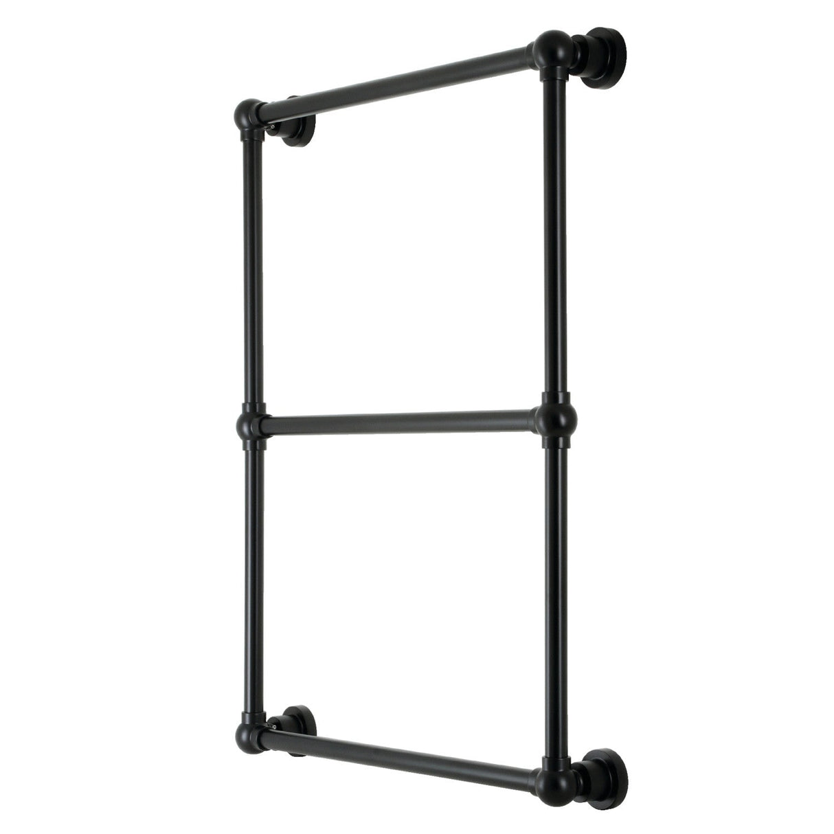 Palatine DTM32243MB 24-Inch Wall Mount 3-Bar Towel Rack, Matte Black