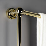 Palatine DTM32243PB 24-Inch Wall Mount 3-Bar Towel Rack, Polished Brass