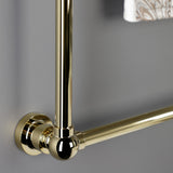 Palatine DTM32243PB 24-Inch Wall Mount 3-Bar Towel Rack, Polished Brass