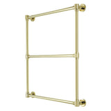 Gallant DTM323032 30-Inch Wall Mount 3-Bar Towel Rack, Polished Brass