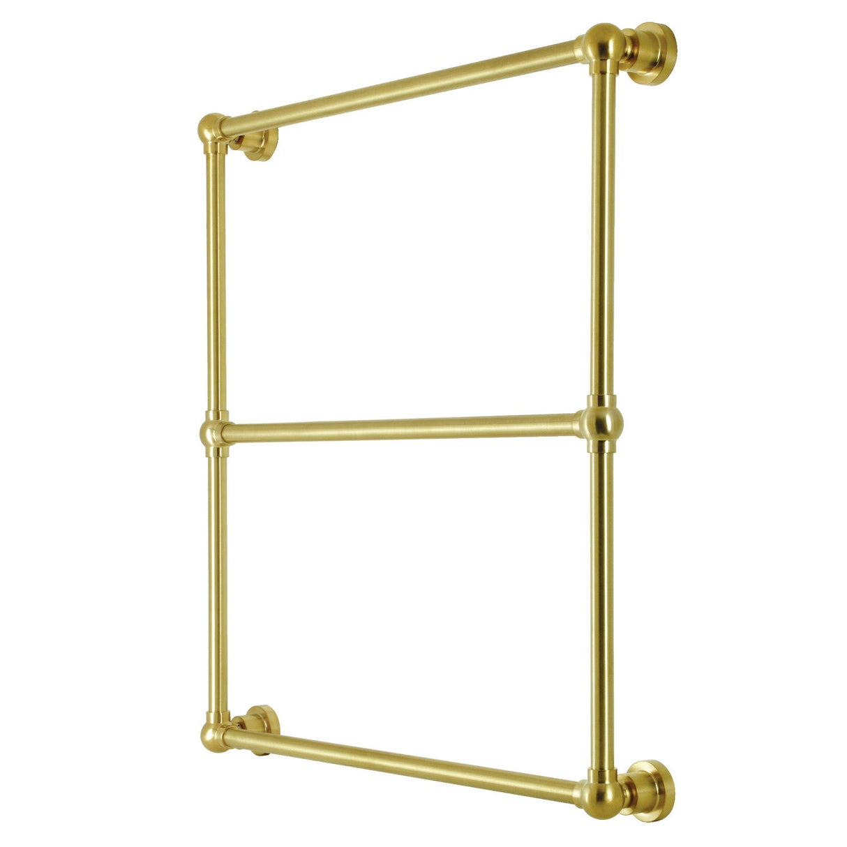 Palatine DTM32303BB 30-Inch Wall Mount 3-Bar Towel Rack, Brushed Brass