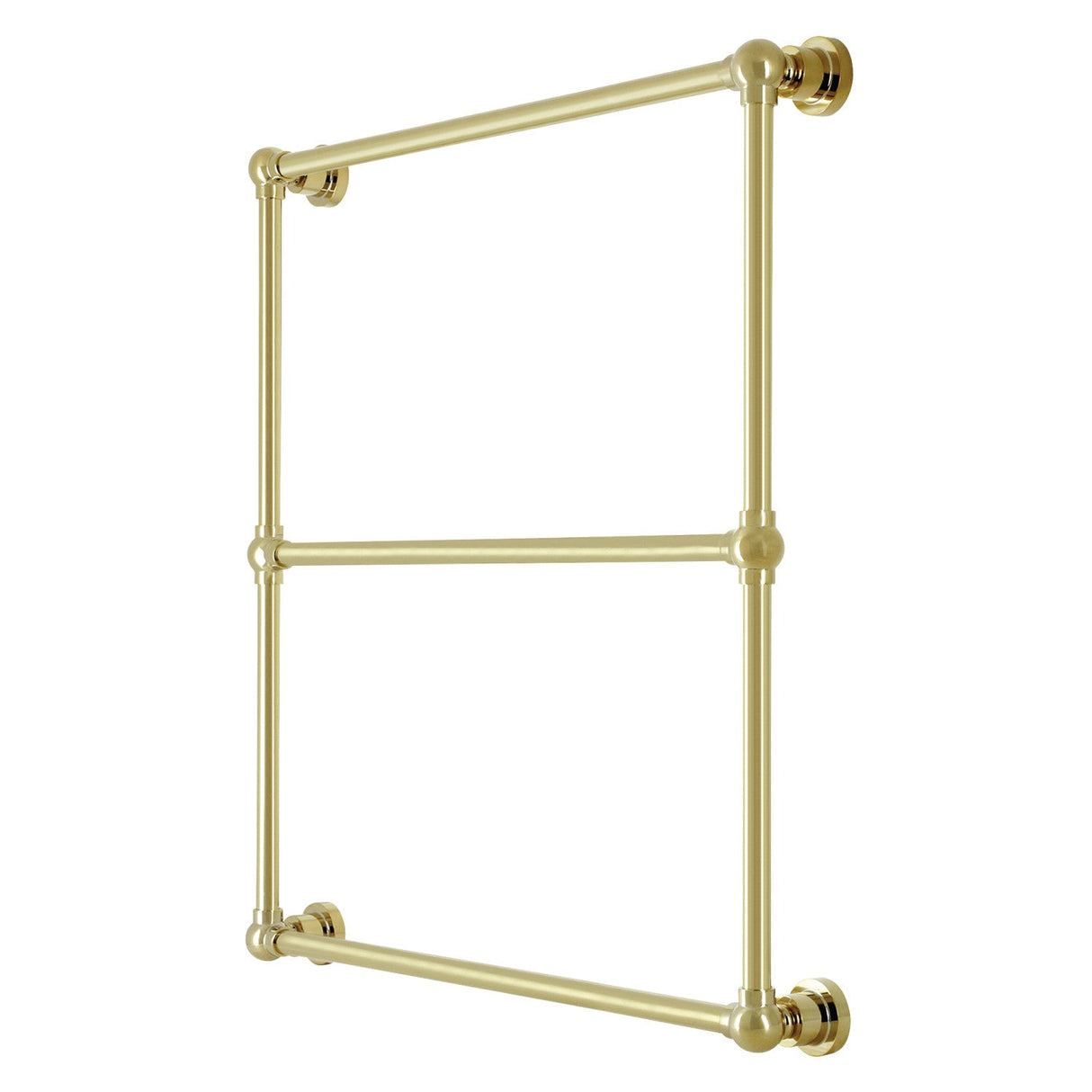 Palatine DTM32303PB 30-Inch Wall Mount 3-Bar Towel Rack, Polished Brass