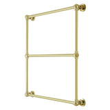 Palatine DTM32303PB 30-Inch Wall Mount 3-Bar Towel Rack, Polished Brass