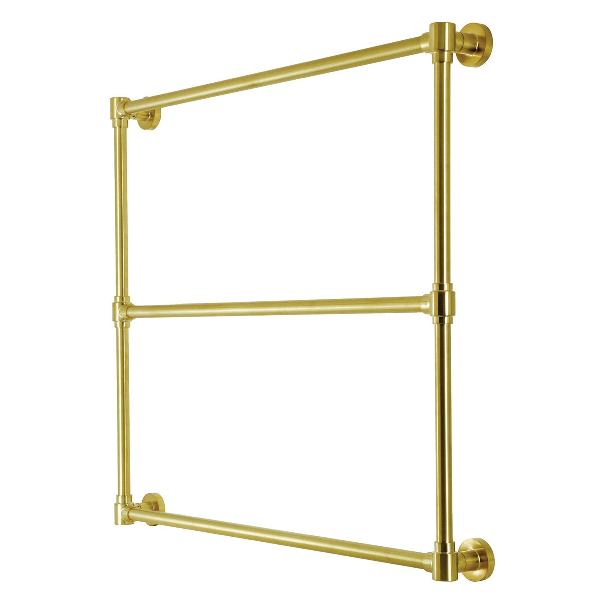 Gallant DTM323637 36-Inch Wall Mount 3-Bar Towel Rack, Brushed Brass