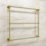 Palatine DTM32363BB 36-Inch Wall Mount 3-Bar Towel Rack, Brushed Brass