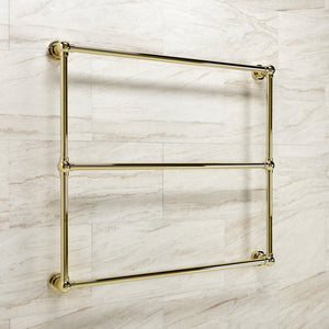 Palatine DTM32363PB 36-Inch Wall Mount 3-Bar Towel Rack, Polished Brass