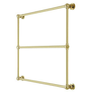 Palatine DTM32363PB 36-Inch Wall Mount 3-Bar Towel Rack, Polished Brass