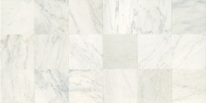 Daltile Marble First Snow Elegance Square 18x18 Honed Stone Tile