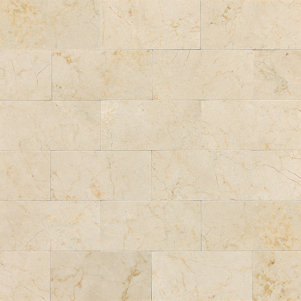 American Olean Marble Crema Marfil Classico Rectangle 12x24 Honed Stone Tile