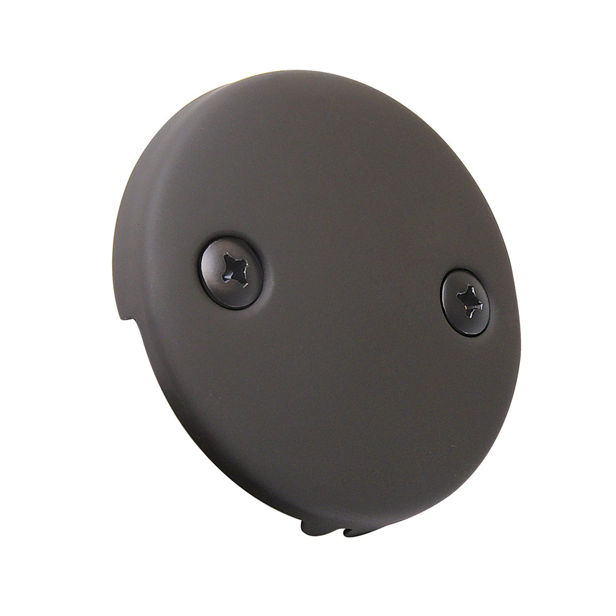 Made To Match DTT105 Round Bathtub Overflow Plate, Oil Rubbed Bronze