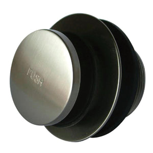 Made To Match DTT208 Brass Toe Touch Tub Drain, Brushed Nickel