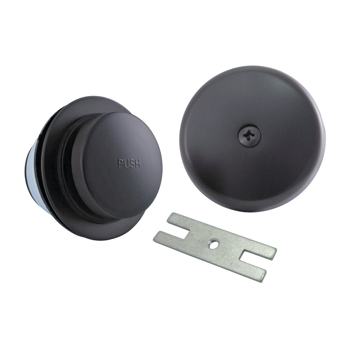 Trimscape DTT5302A5 Zinc Alloy Toe Touch Tub Drain Conversion Kit, Oil Rubbed Bronze