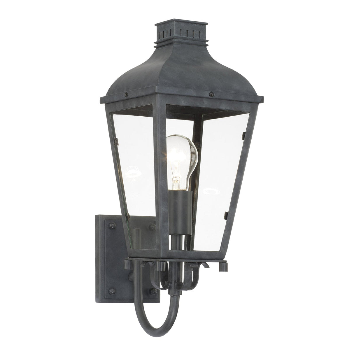 Dumont 1 Light Graphite Outdoor Sconce DUM-9801-GE