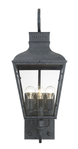 Dumont 3 Light Graphite Outdoor Sconce DUM-9803-GE