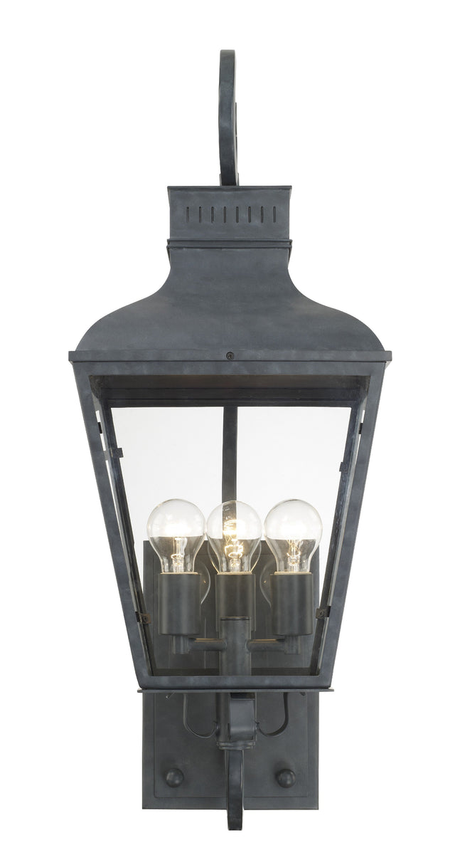 Dumont 3 Light Graphite Outdoor Sconce DUM-9803-GE