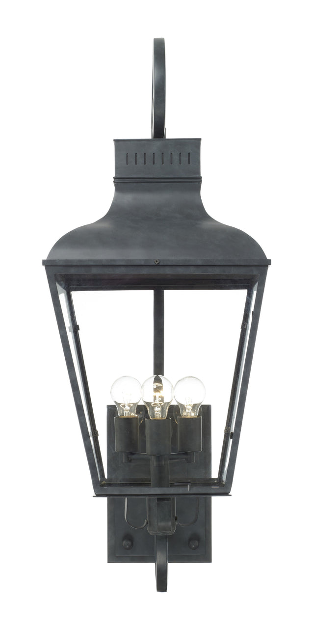 Dumont 3 Light Graphite Outdoor Sconce DUM-9803-GE