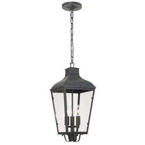 Dumont 3 Light Graphite Outdoor Pendant DUM-9805-GE
