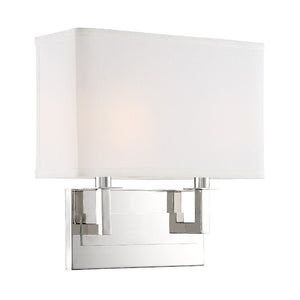 Durham 2 Light Black Forged Sconce DUR-A3542-BF