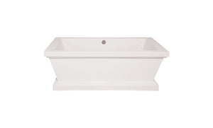 Hydro Systems MDA7036ATO-WHI DAVINCI 7036 AC TUB ONLY - WHITE