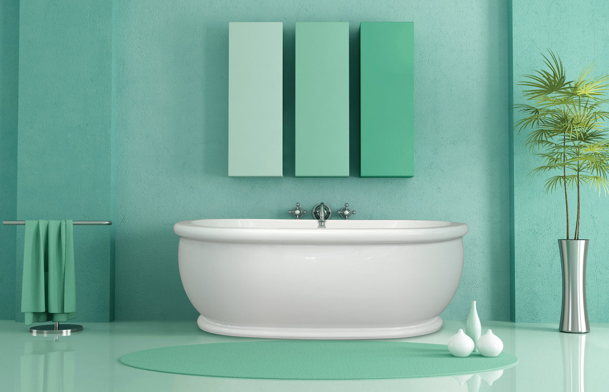 Hydro Systems MDM7036ATO-BON DOMINGO 7036 AC TUB ONLY - BONE