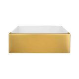 30" Gold Native Trails Precious Metals Dreamer Farmhouse Single Basin Fireclay Kitchen Sink Native Trails Dreamer Farmhouse Kitchen Sink PMK3018