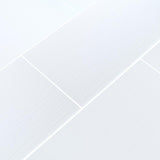 Dymo Stripe White 12"x24" Ceramic Wall Tile Glossy - MSI Collection DYMO STRIPE WHITE 12X24 GLOSSY (Case)