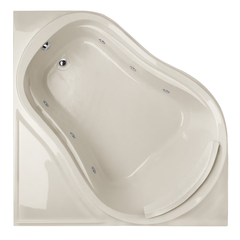 Hydro Systems ECL6464ACO-BON ECLIPSE 6464 AC W/COMBO SYSTEM-BONE