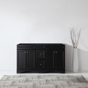 Virtu USA Talisa 60" Double Cabinet in White