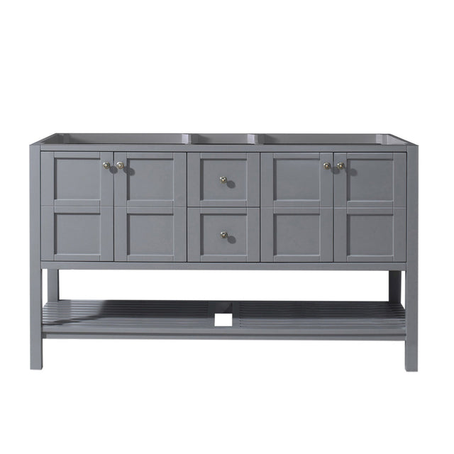Virtu USA Winterfell 60" Cabinet Only - Luxe Bathroom Vanities Luxury Bathroom Fixtures Bathroom Furniture
