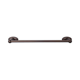 Top Knobs ED10C Edwardian Bath 30" Single Towel Bar  - Oval Backplate - Oil Rubbed Bronze