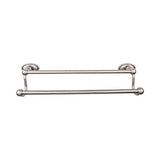 Top Knobs ED11C Edwardian Bath 30" Double Towel Bar  - Oval Backplate