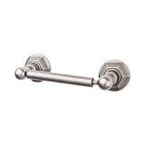 Top Knobs ED3B Edwardian Bath Tissue Holder   - Hex Backplate - Antique Pewter