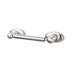 Top Knobs ED3C Edwardian Bath Tissue Holder   - Oval Backplate - Brushed Satin Nickel