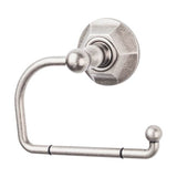 Top Knobs ED4B Edwardian Bath Tissue Hook  - Hex Backplate