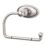 Top Knobs ED4C Edwardian Bath Tissue Hook  - Oval Backplate