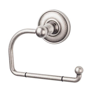 Top Knobs ED4D Edwardian Bath Tissue Hook  - Plain Backplate