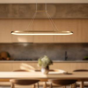 Kuzco PD19347-AN EERIE 47" PD Antique Brass 120V TRIAC/ELV LED 3000K 90CRI 58W