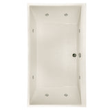 Hydro Systems EIL7438ACO-BON EILEEN 7438 AC W/COMBO SYSTEM-BONE