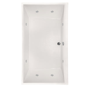 Hydro Systems EIL8650AWP-WHI EILEEN 8650 AC W/WHIRLPOOL SYSTEM-WHITE