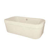 Hydro Systems ELI7240ATO-BIS ELIZABETH, FREESTANDING TUB ONLY 72X40 - -BISCUIT