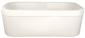 Hydro Systems ELI7240ATO-WHI ELIZABETH, FREESTANDING TUB ONLY 72X40 - -WHITE