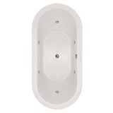 Hydro Systems ELL6632ACO-WHI ELLE 6632 AC W/COMBO SYSTEM-WHITE