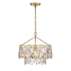 Elsa 1 Light Antique Gold Pendant ELS-7100-GA